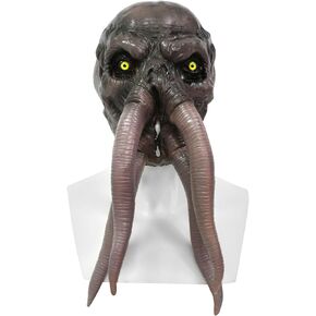 Scary Octopus Mask Octopus Costume Monster Mask Deep Sea Creature Full Head Latex Party Halloween Costume Adult