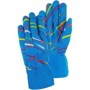MAGID DAZ134T Dazzle Women's Mini Dot Canvas Gloves, Medium (3 Pair)