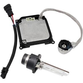 85967-52020 Xenon HID Headlight Ballast Control Module & Bulb Fits For 2006-11 Lexu*s GS300 GS350 (6000K)