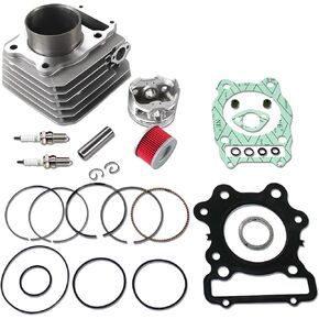 PANGOLIN TRX300 TRX 300 Cylinder Piston Gasket Top End Rebuild Kit for Honda 1988-2000 TRX 300 Fourtrax FW 4x4 2x4 Aftermarket Parts