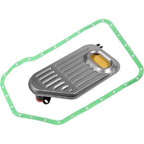 X AUTOHAUX 1 Set 01V325429 24341423376 Transmission Filter Oil Pan Gasket Kit for Audi A4 A6 A8 Allroad S4