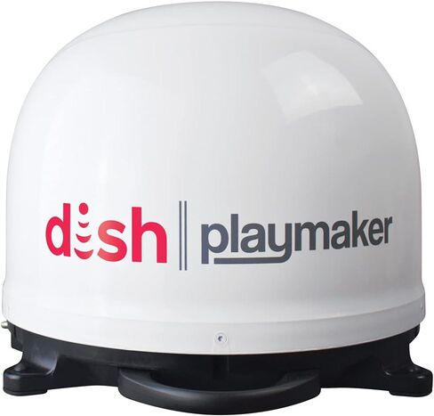 Winegard PL8035R Dish Playmaker Dual Portable Automatic Satellite Antenna with Dish Wally HD Receiver Black in Saudi Arabia