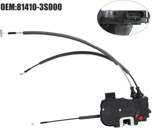 مشغل قفل الباب الخلفي الجانب الأيسر لـ 2011-2015 مجموعة مزلاج الباب Hyundai Sonata استبدال 81410-3S000, 814103S000 in Kuwait