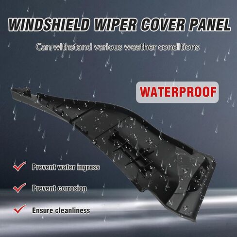 66895-3TA0A Front Left Corner Windshield Wiper Cover Panel Replacement for Nissan Altima 2013 2014 2015 2016 2017 Driver Side Cowl Extension Trim LH in Saudi Arabia