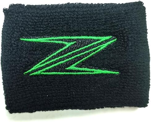Motorcycle Brake Reservoir Sock Cotton Cover Compatible With Kawasaki Z 400 500 600 900 750 300 250 650 1000 800 900 750, Black in Kuwait