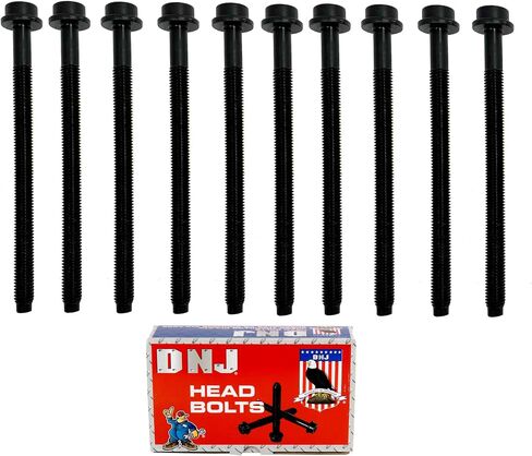 DNJ HBK4312 مجموعة مسامير رأس الأسطوانة لـ 2011-2019 / Ford/Escape، Fiesta، Fusion / 1.5L-1.6L / L4 / 16V / DOHC / 1499cc in Saudi Arabia
