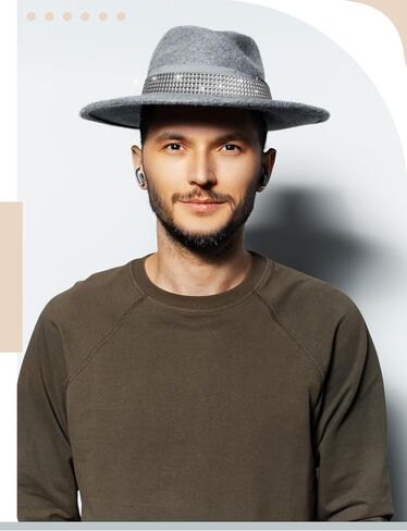Rhinestone Stretchable Hat Bands for Cowboy Bling Hat Belt Adjustable Hat Jewelry in Saudi Arabia