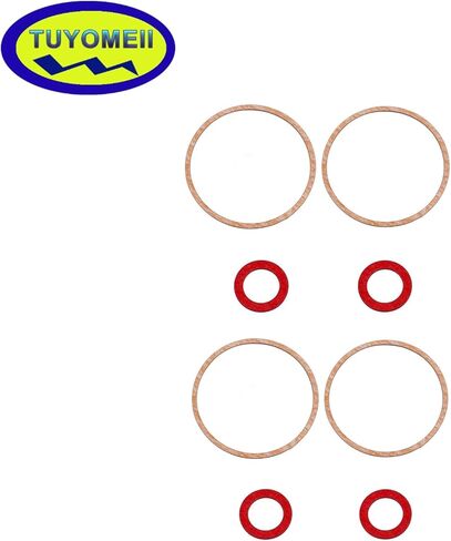 16010-883-015 Carburetor Bowl Gasket Sit for Honda G150, G200, G300, G400, GC135, GC160, GC190, GCV135, GCV160, GCV190, GS160, GSV190, GV150, GV200, GV400，Replace The Original OE Number(8PCS) in Saudi Arabia