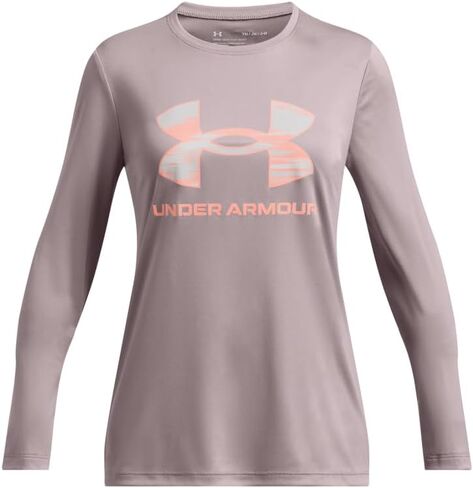 Under Armour Girls' Tech Big Logo Printed Long Sleeve in Kuwait