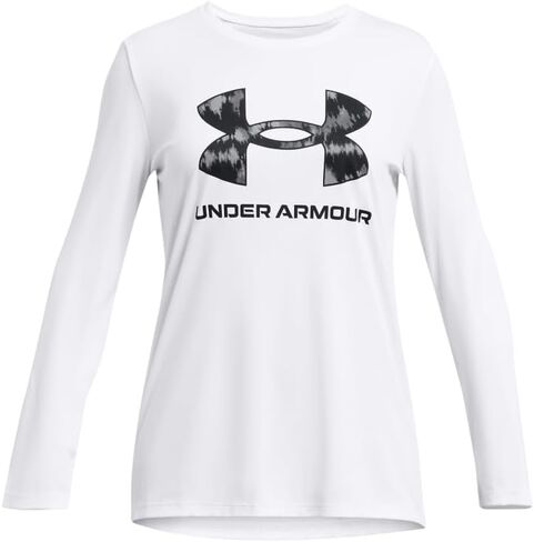 Under Armour Girls' Tech Big Logo Printed Long Sleeve in Kuwait