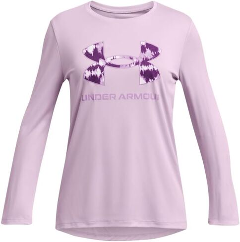 Under Armour Girls' Tech Big Logo Printed Long Sleeve in Kuwait