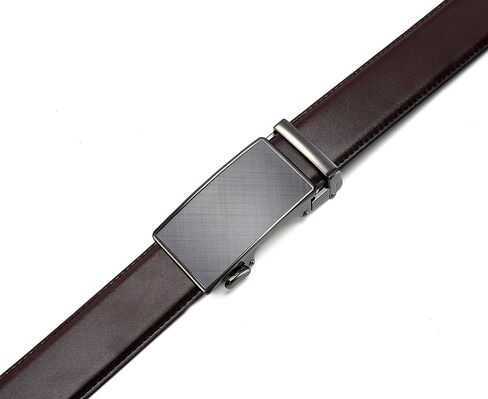 أحزمة CHAOREN السقاطة للرجال - حزام جلد رجالي 1 3/8 بوصة للفستان الكاجوال - حزام صغير قابل للتعديل يناسب كل مكان in Kuwait