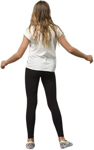Vans Girl's Chalkboard II Leggings (Big Kids) Black/White LG (US 27-28 Big Kid) in Saudi Arabia