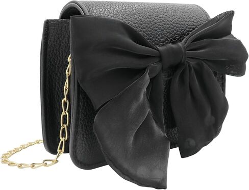 Bow Small Crossbody Purse for Girls Little Girls Cute Shoulder Bag Toddler Girls Wallet Purse in Kuwait