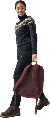 حقيبة ظهر Fjällräven Raven 28 - منظمة متعددة الجيوب، دعم مبطن، قماش متين - التنقل، السفر، أسود in Kuwait