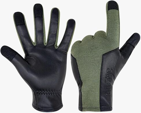 Short Cuff Touch Screen Pilot Nomex Flight Flyers Duty Work Gloves, Goat Leather Skin Tight Palm in Saudi Arabia