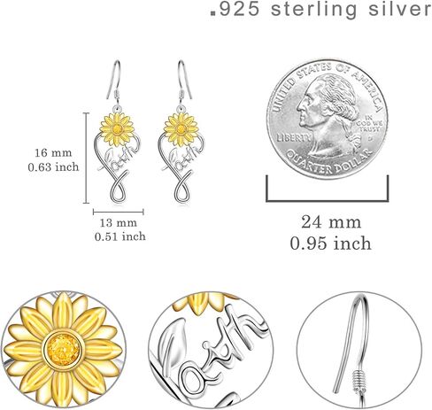 Irish Celtic Earrings 925 Sterling Silver Moonstone Celtic Knot/Lotus/Rose/Sunflower/Filigree/Faith Crystal Leverback Earrings Ireland Jewelry Gifts for Women Mom in Kuwait
