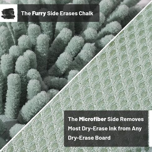 Mr. Pen- Microfiber Shag Whiteboard Eraser, 12 Pack, Washable Microfiber Whiteboard Eraser, Dry Erase Eraser, Dry Eraser, White Board Eraser, White Board Erasers Dry Erase, Dry Board Eraser in Saudi Arabia