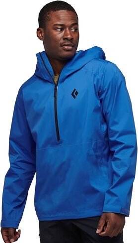 Black Diamond AP745026DRIFTERBLUELarge M Stormline Stretch Anorak Drifter Blue Large in Saudi Arabia