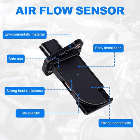 Mass Air Flow Sensor Meter Compatible with Nissan Altima 2014-2018 Rogue 2014-2017 Murano 2015-2019 Pathfinder 2015-2016 Maxima 2016 Quest 2015-2017 & Infiniti QX60 2015-2016 2.5L 3.5L in Saudi Arabia