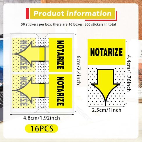 800-Piece Sign Here Tabs - 1 Inch Sticky Flags for Document Notarization, Office Notebook and Book Annotation - Initial Here Stickers(Blue,Initial Here) in Saudi Arabia