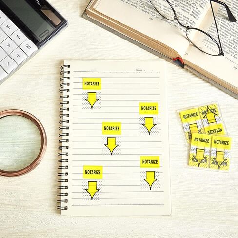 800-Piece Sign Here Tabs - 1 Inch Sticky Flags for Document Notarization, Office Notebook and Book Annotation - Initial Here Stickers(Blue,Initial Here) in Saudi Arabia