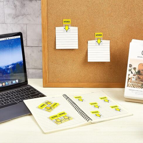 800-Piece Sign Here Tabs - 1 Inch Sticky Flags for Document Notarization, Office Notebook and Book Annotation - Initial Here Stickers(Blue,Initial Here) in Saudi Arabia