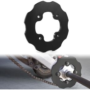 Rear Sprocket Guard Chain Protector Compatible with TRX250 R 86-89, TRX250 X/R 87-92, TRX300 EX Fourtrax 93-08, TRX300 X 2009, TRX400 X 09-14, TRX450 R 04-05, TRX450 R/ER 06-14
