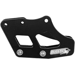 Outlaw Racing Rear Aluminum Chain Guide Slider KX250F 450F 2009-15 Swingarm Protector Guard (Black)