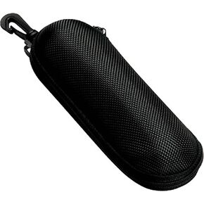 Men's Urethane Semi-Hard Glasses Case (W/Zipper Closure & Hook)