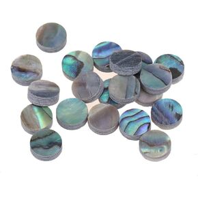 Musiclily Pro 3mm Natural Paua Abalone Shell Guitar Fretboard Inlay Dots (Set of 20)