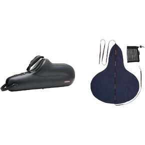 Protec Alto Sax Case, Swabs & Cleaning Kit for Alto & Soprano Saxophones (BM304CT, A127)