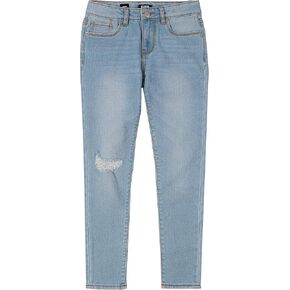 HUDSON Girls' Full-Length Stretch Denim Pants & Jeggings, Skinny Fit, High Rise Waist