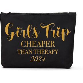 Weekend Bag, Teen Girl Gifts, Gift for Her, Girls Weekend Gifts, Gifts for Women Sister Auntie Friends BFF Besties Big Little Soul Sister Christmas Birthday Girls - Girls Weekend Travel Makeup Bag