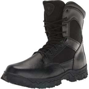 ROCKY Men's Alpha Force Zipper Waterproof Duty Boot