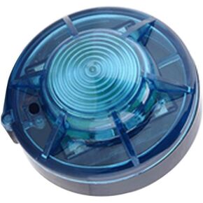Roadside Flashing Flares Safety Warning Light Emergency LED Strobe Light with Magnetic Base for Vehicle and Marine (Blue)
