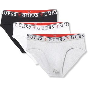 GUESS Men's Eco Brian Hero Brief 3pack
