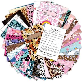 120 Pcs Assorted Car Freshie Insert Cards 4" x 6" Mixed Scent Label Retro Boho Cardstock for Freshies Care Instruction Car Freshies Supplies for Freshies Car Business Beads Silicone Molds