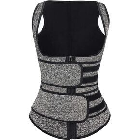 Corset Top Bodysuit Plus Size Black Shapewear Waist Trainer Corset Top
