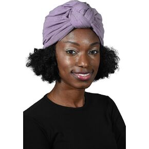 Solid Turban with Twist/Knot Front