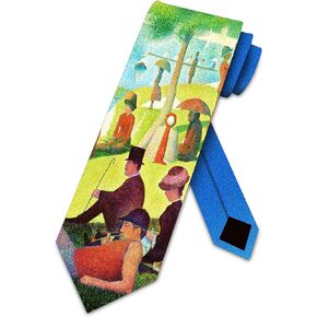 Sunday in the Park Tie Mens Art Necktie
