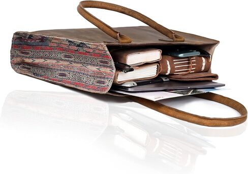 Leather Shoulder Bag Tote for Women Purse Satchel Travel Bag shopping Carry Messenger Multipurpose Handbag in Saudi Arabia