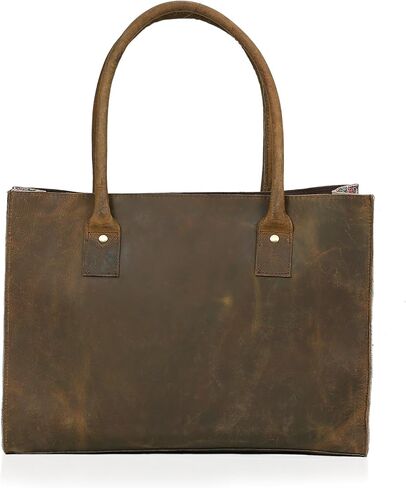 Leather Shoulder Bag Tote for Women Purse Satchel Travel Bag shopping Carry Messenger Multipurpose Handbag in Saudi Arabia