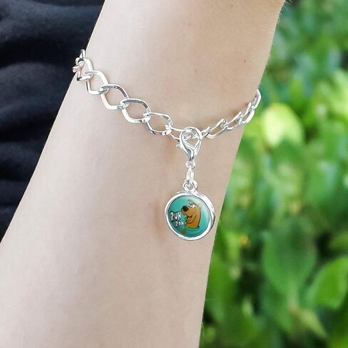 GRAPHICS & MORE Scooby-Doo Ruh Roh Antiqued Bracelet Pendant Zipper Pull Charm with Lobster Clasp in Saudi Arabia