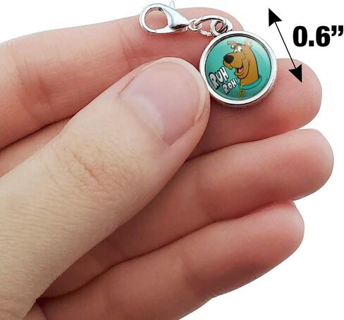GRAPHICS & MORE Scooby-Doo Ruh Roh Antiqued Bracelet Pendant Zipper Pull Charm with Lobster Clasp in Saudi Arabia