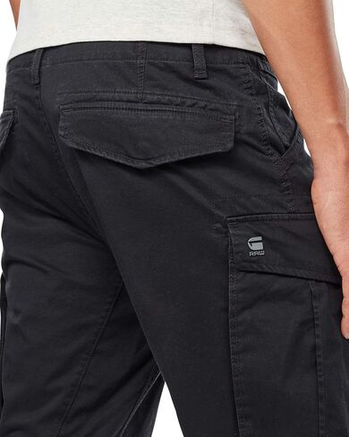 G-STAR RAW Men's Rovic Zip 3D Straight Tapered Fit Cargo Pants in Saudi Arabia