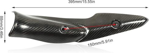 Motorcycle Middle Link Tube Guard,Carbon Fiber Pipe Heat ube Protector Cover Guard for Z900 2017?2019 in Saudi Arabia