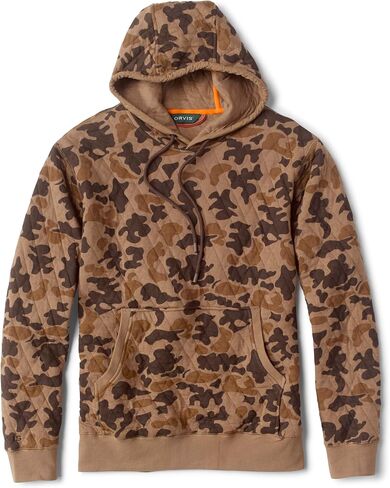 Orvis Men's Outdoor Quilted Hooded Sweatshirt in Saudi Arabia