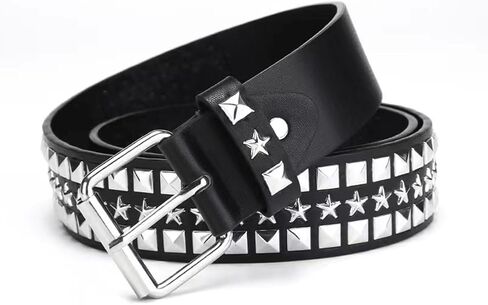 Studded Belt Punk Belt Y2K Goth Belt for Men or Women in Saudi Arabia
