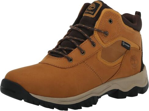 حذاء Mt Maddsen للأولاد من Timberland مصنوع من الجلد المتوسط ​​المقاوم للماء للمشي لمسافات طويلة in Saudi Arabia